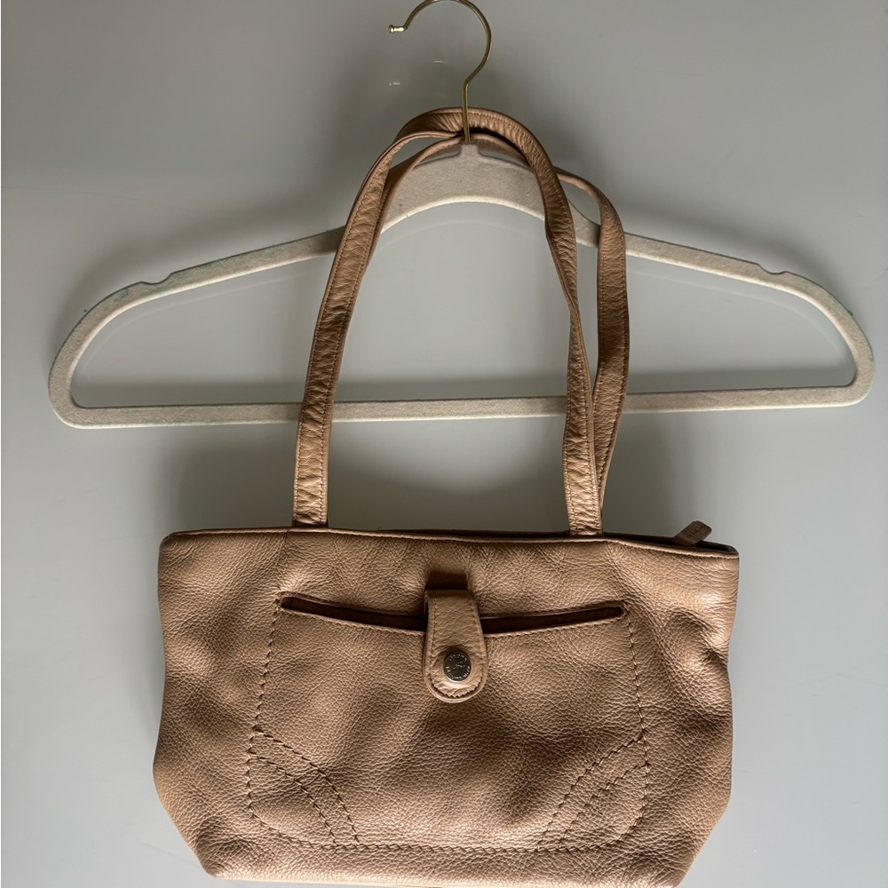Stone Mountain Accessories Beige Shoulder Bag